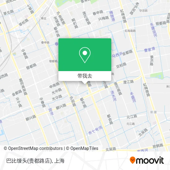 巴比馒头(贵都路店)地图