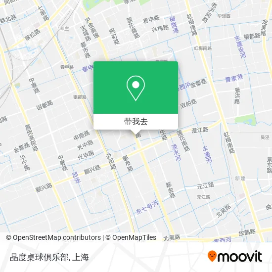 晶度桌球俱乐部地图