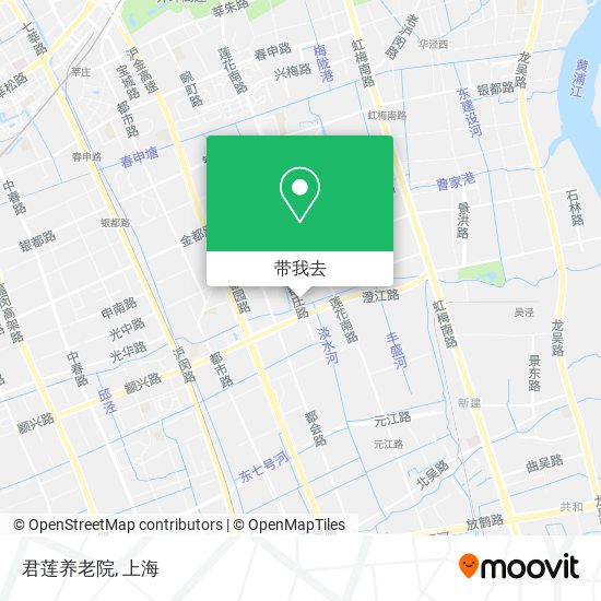 君莲养老院地图