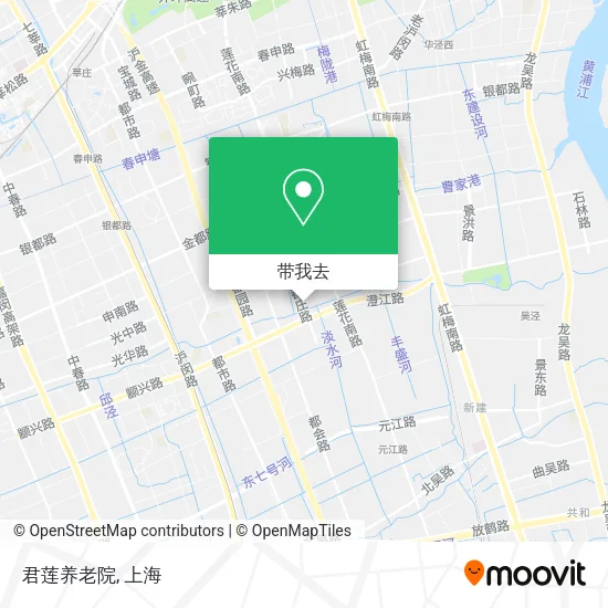 君莲养老院地图