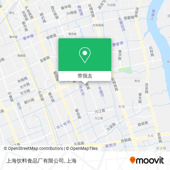 上海饮料食品厂有限公司地图