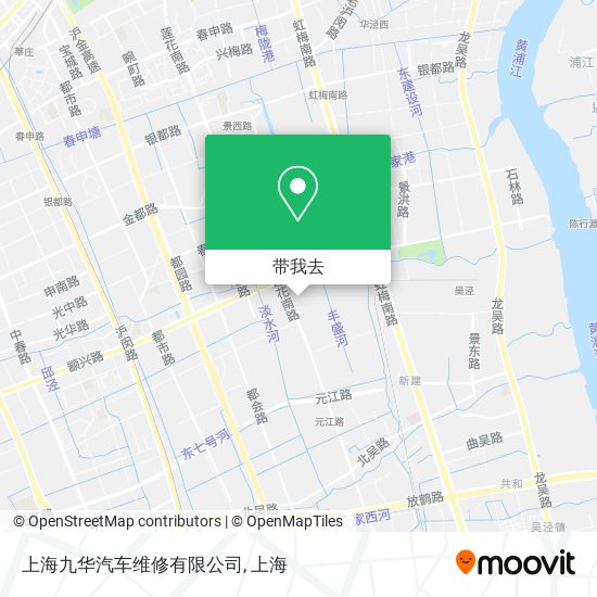 上海九华汽车维修有限公司地图