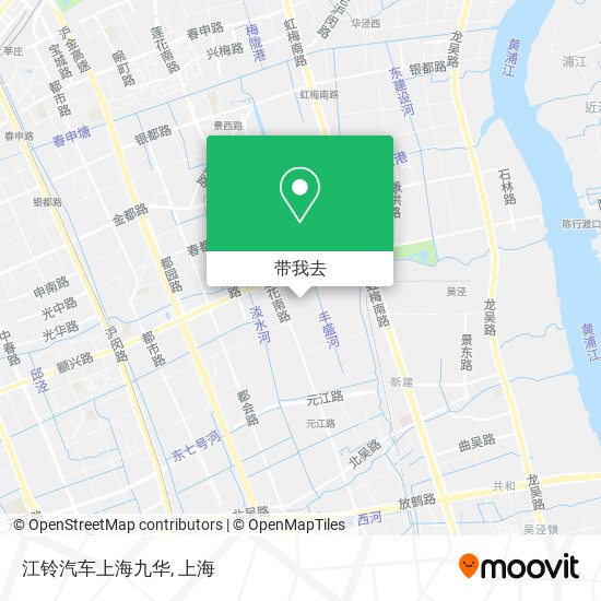 江铃汽车上海九华地图