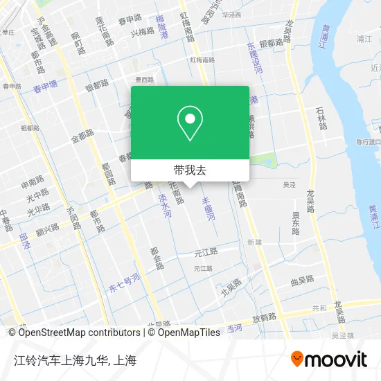 江铃汽车上海九华地图