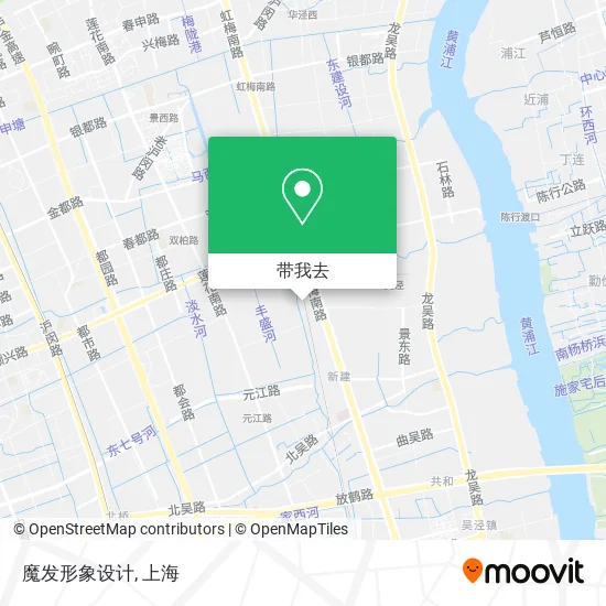 魔发形象设计地图
