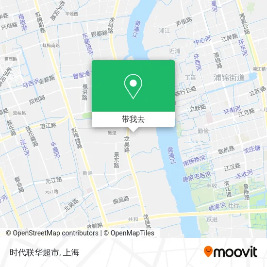 时代联华超市地图