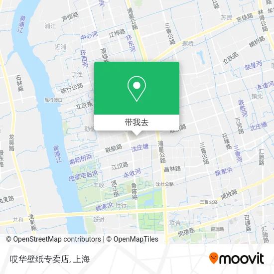 哎华壁纸专卖店地图