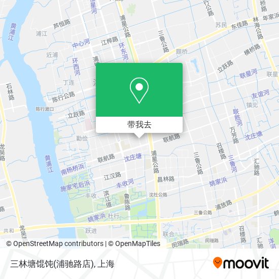 三林塘馄饨(浦驰路店)地图