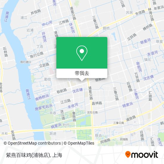 紫燕百味鸡(浦驰店)地图
