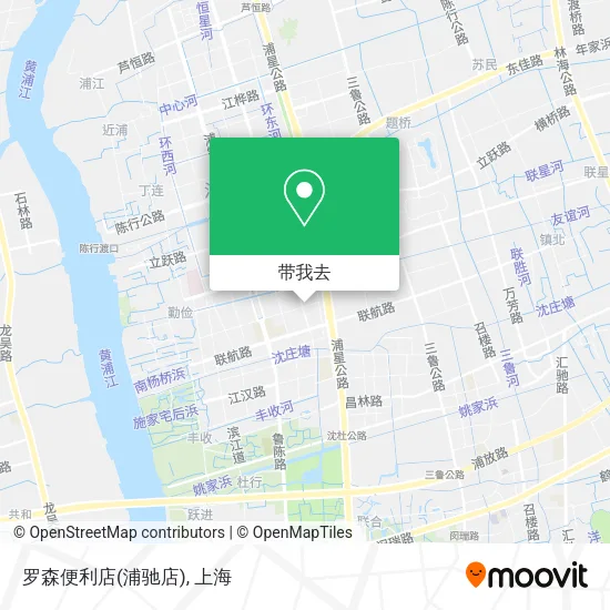 罗森便利店(浦驰店)地图
