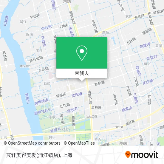 震轩美容美发(浦江镇店)地图
