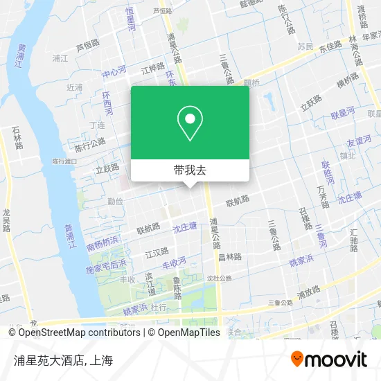 浦星苑大酒店地图