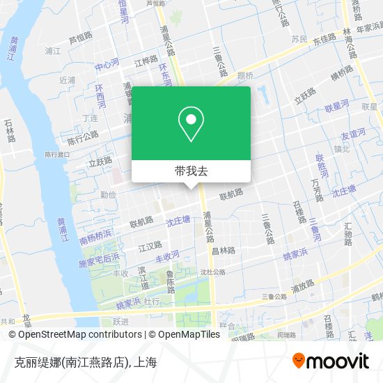 克丽缇娜(南江燕路店)地图
