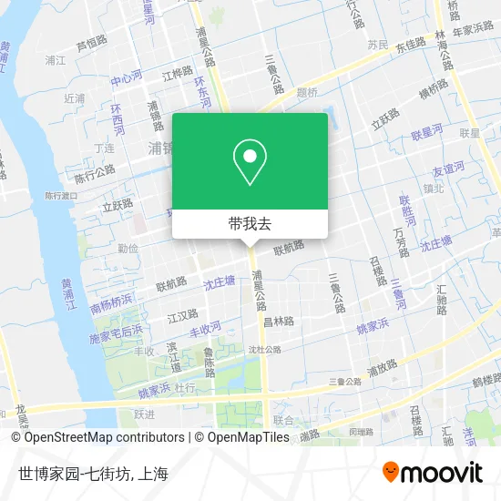 世博家园-七街坊地图