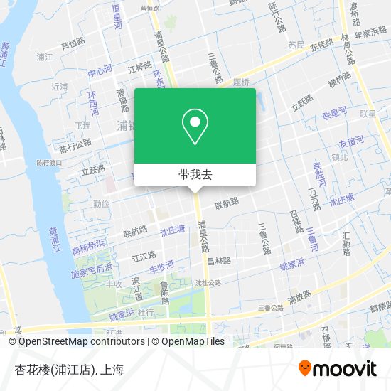 杏花楼(浦江店)地图