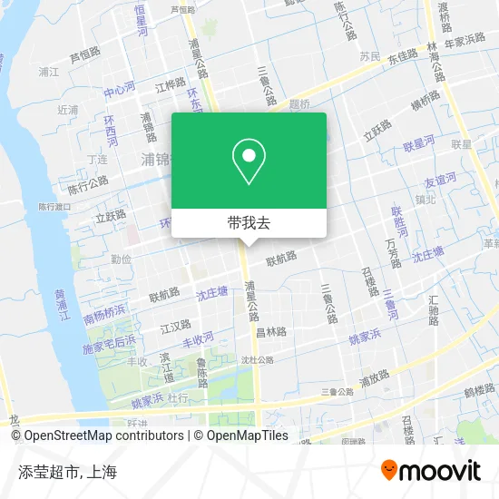 添莹超市地图