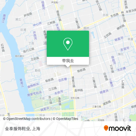 金泰服饰鞋业地图