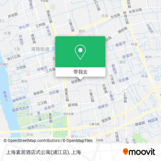 上海素居酒店式公寓(浦江店)地图