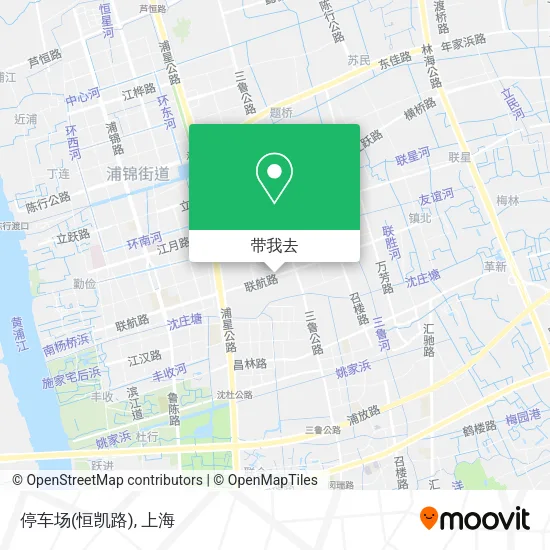 停车场(恒凯路)地图