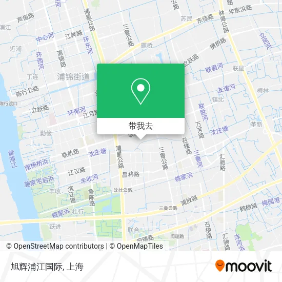 旭辉浦江国际地图