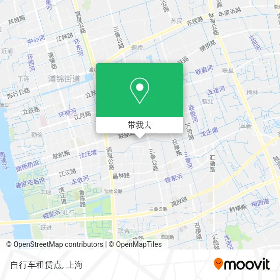 自行车租赁点地图