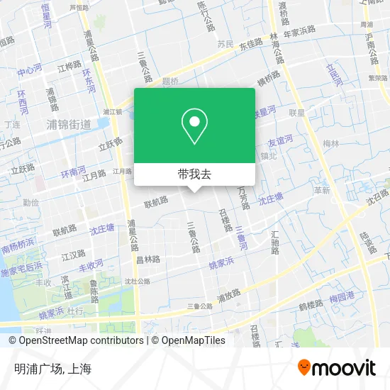 明浦广场地图
