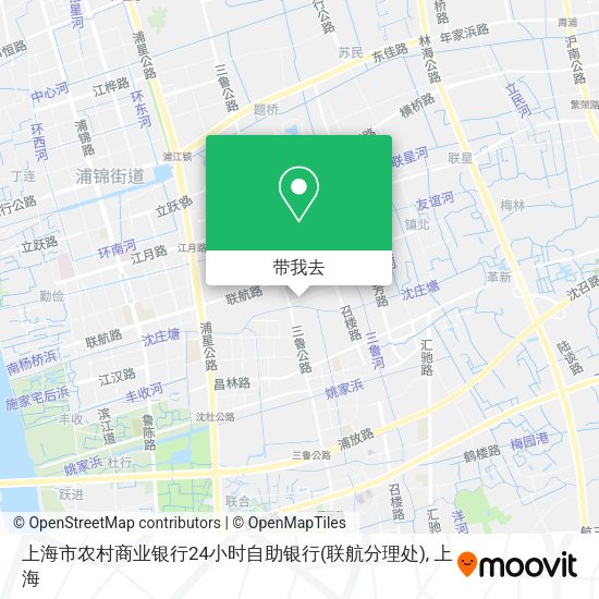 上海市农村商业银行24小时自助银行(联航分理处)地图