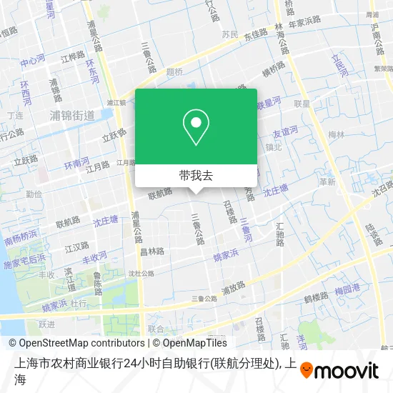 上海市农村商业银行24小时自助银行(联航分理处)地图