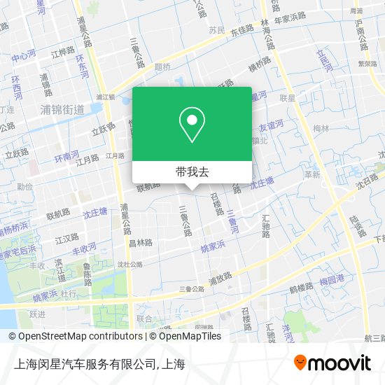 上海闵星汽车服务有限公司地图