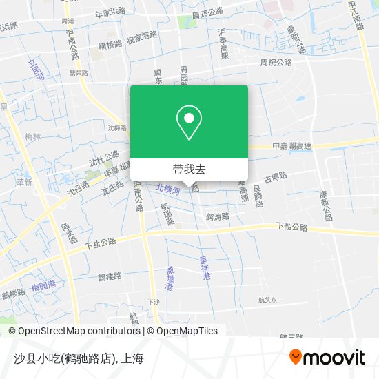 沙县小吃(鹤驰路店)地图