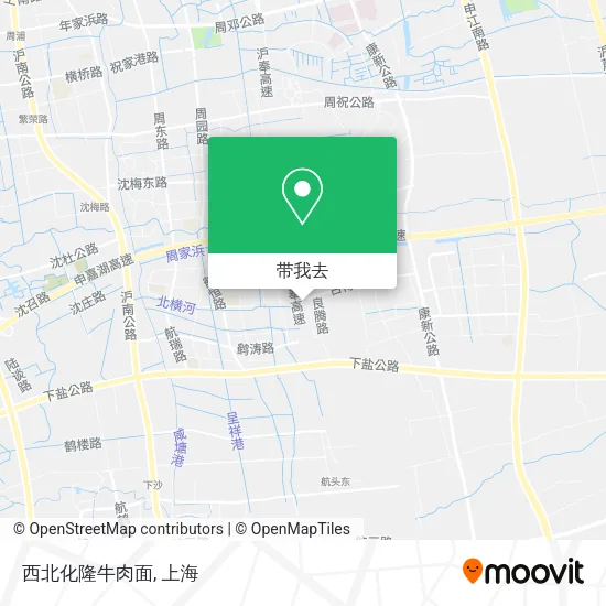 西北化隆牛肉面地图