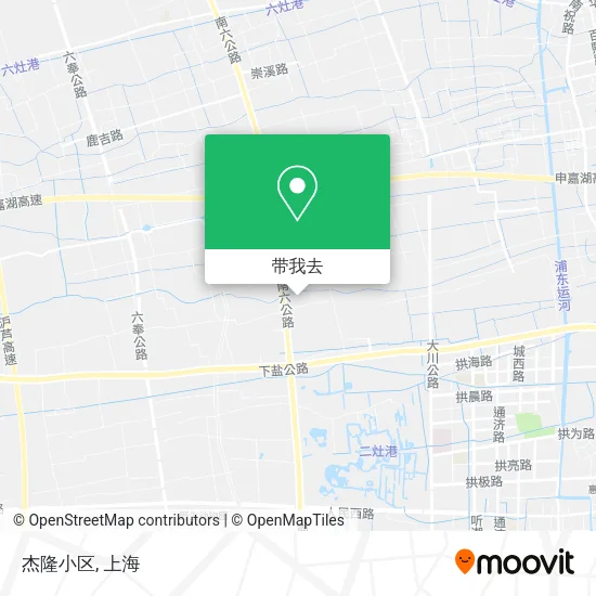 杰隆小区地图