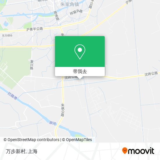 万步新村地图
