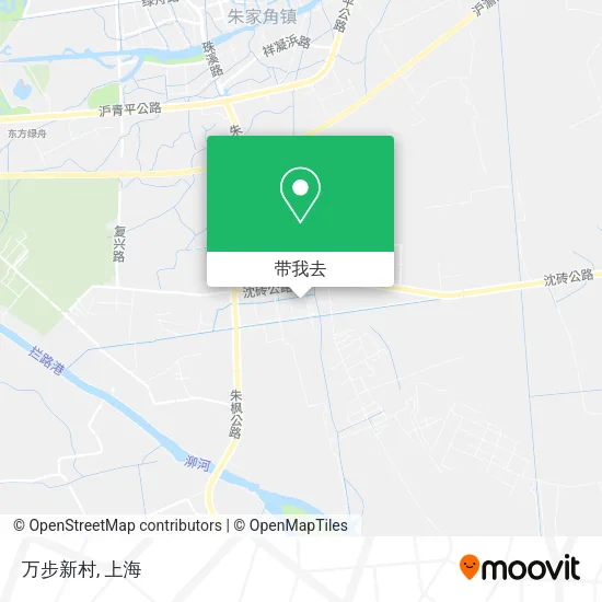 万步新村地图