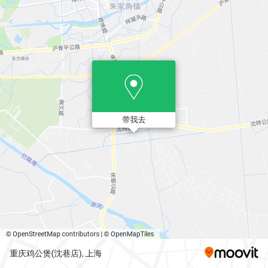 重庆鸡公煲(沈巷店)地图