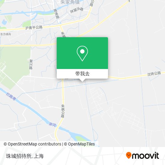 珠城招待所地图