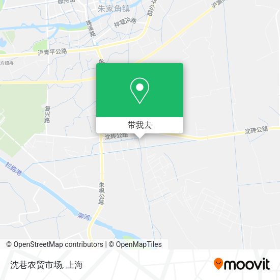 沈巷农贸市场地图