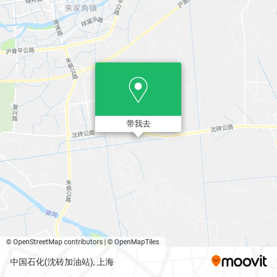 中国石化(沈砖加油站)地图