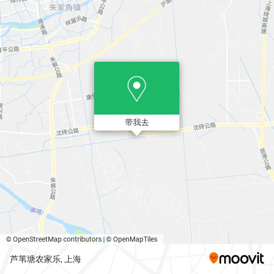 芦苇塘农家乐地图
