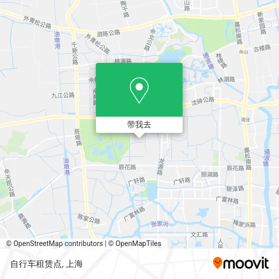 自行车租赁点地图