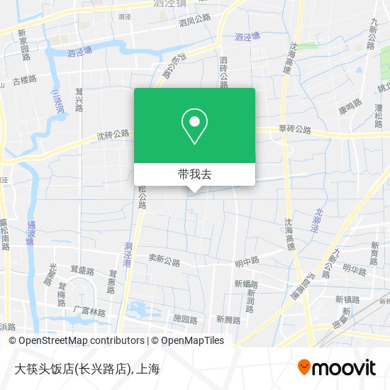 大筷头饭店(长兴路店)地图