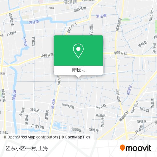泾东小区-一村地图