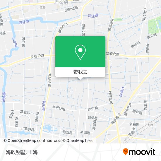 海欣别墅地图