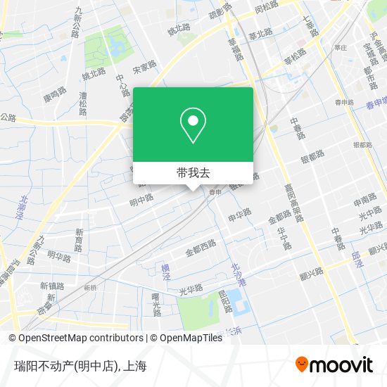 瑞阳不动产(明中店)地图