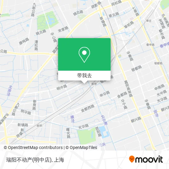瑞阳不动产(明中店)地图