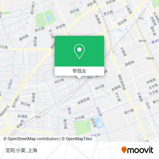 宏旺小菜地图