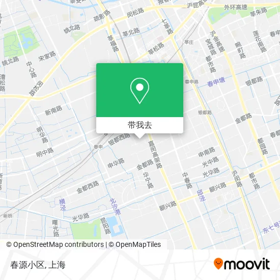 春源小区地图