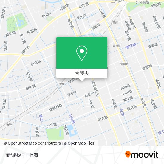 新诚餐厅地图