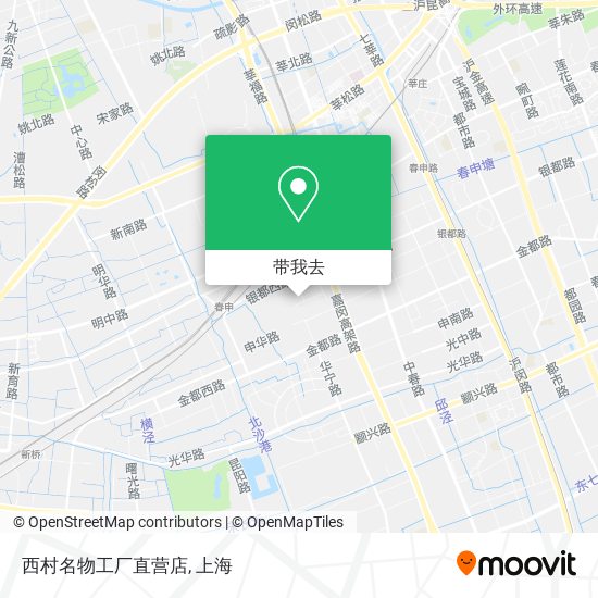 西村名物工厂直营店地图
