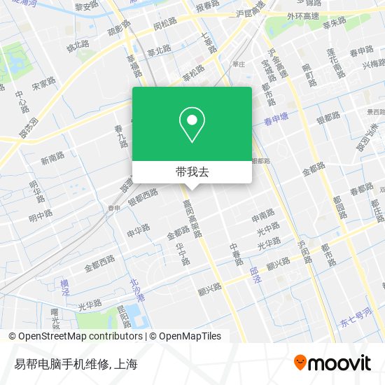 易帮电脑手机维修地图